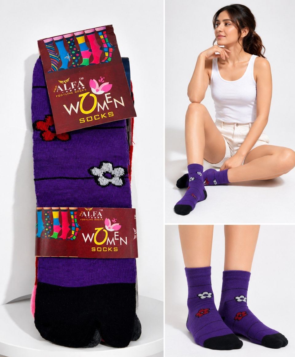 WOMEN SHOCKS (3 Pair Set)