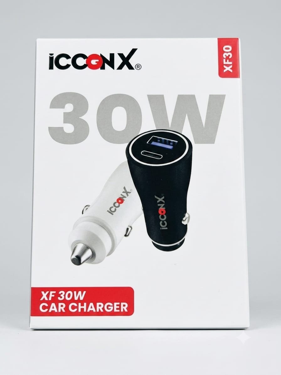 CAR CHARGER XF-30 WHITE ADOPTER 30W