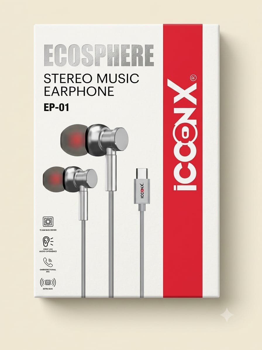 EARPHONE EP-01 GRAY